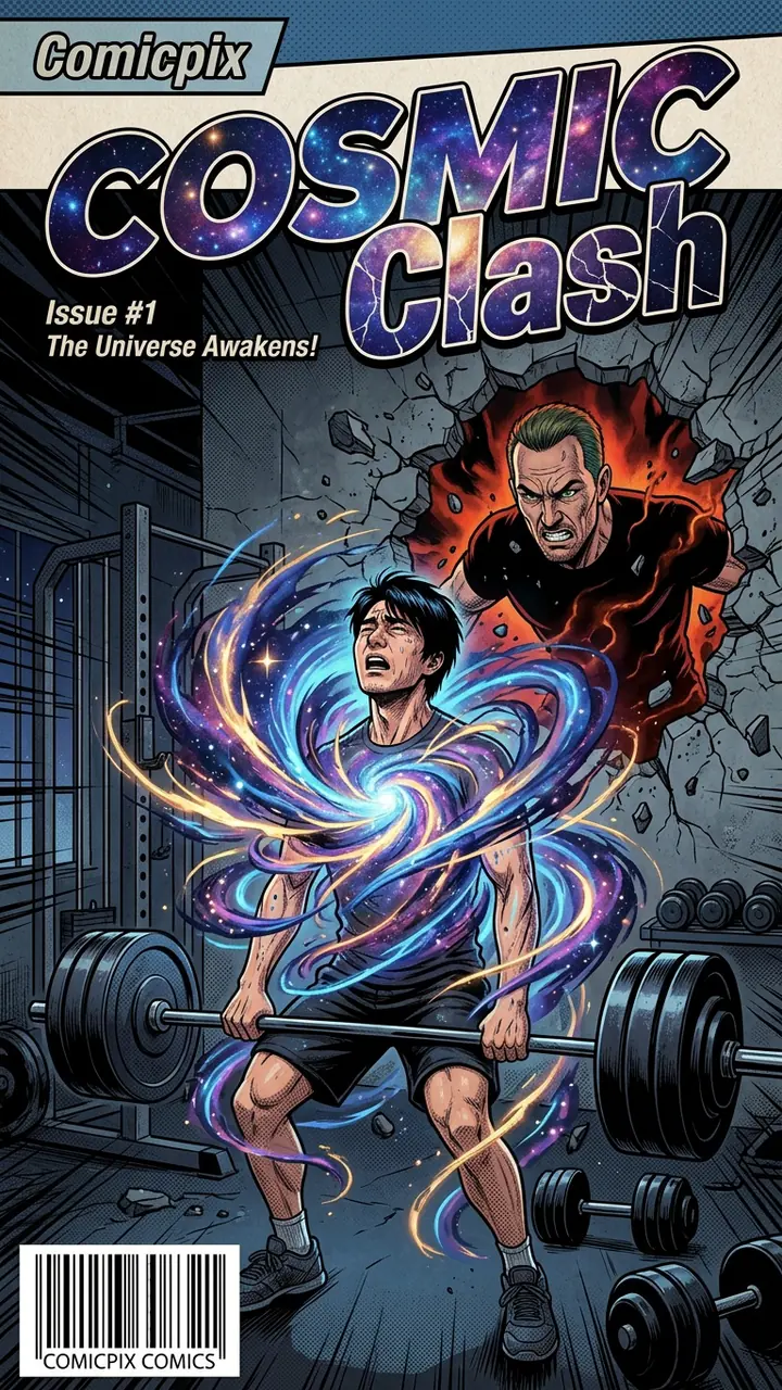 Cosmic Clash — manga comic cover