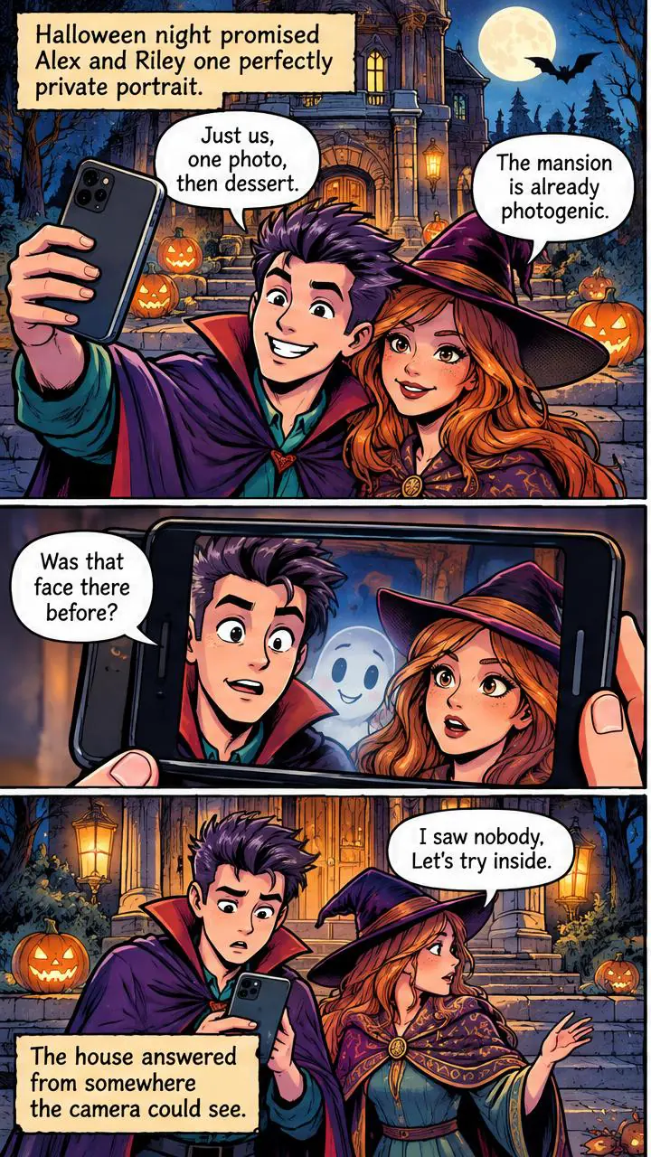 Our Haunted Date — page 1