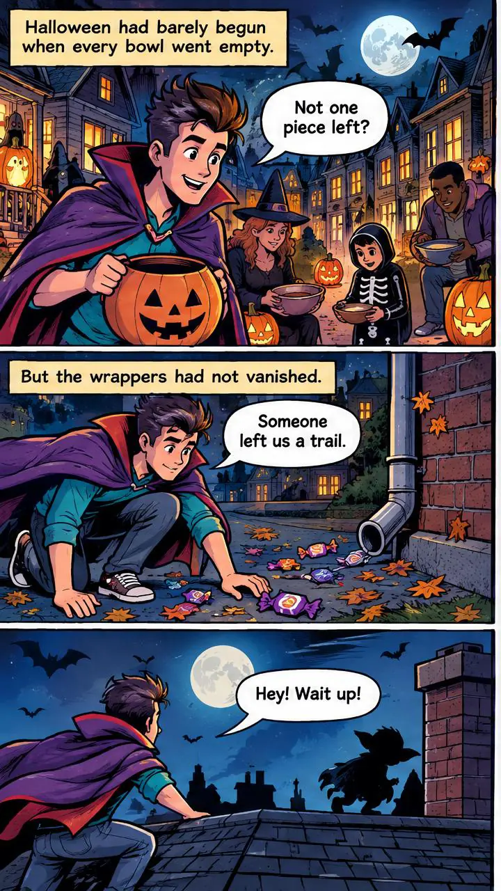 The Night the Candy Vanished — page 1