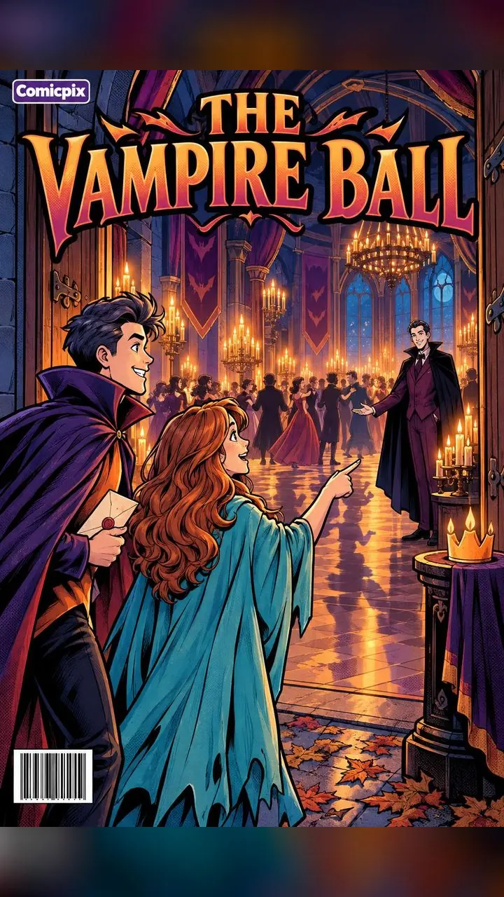 The Vampire Ball — comic book cover