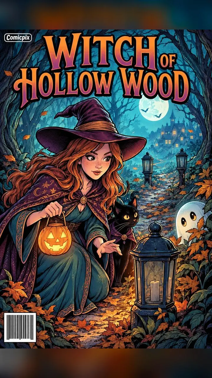Witch of Hollow Wood — comic book cover