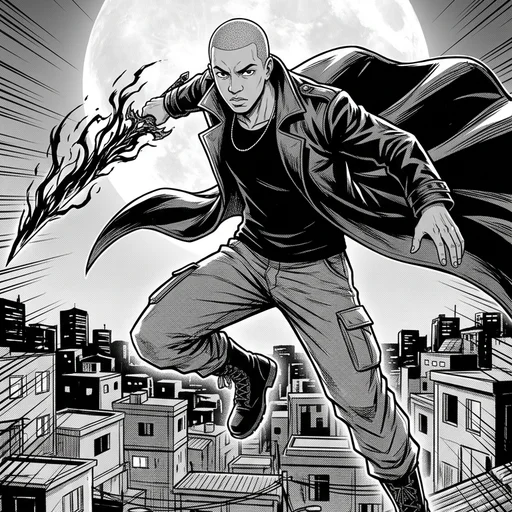 Manga style example