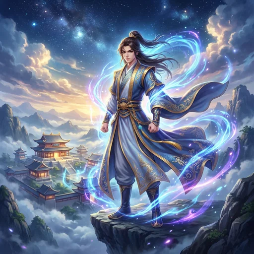 Manhua style example