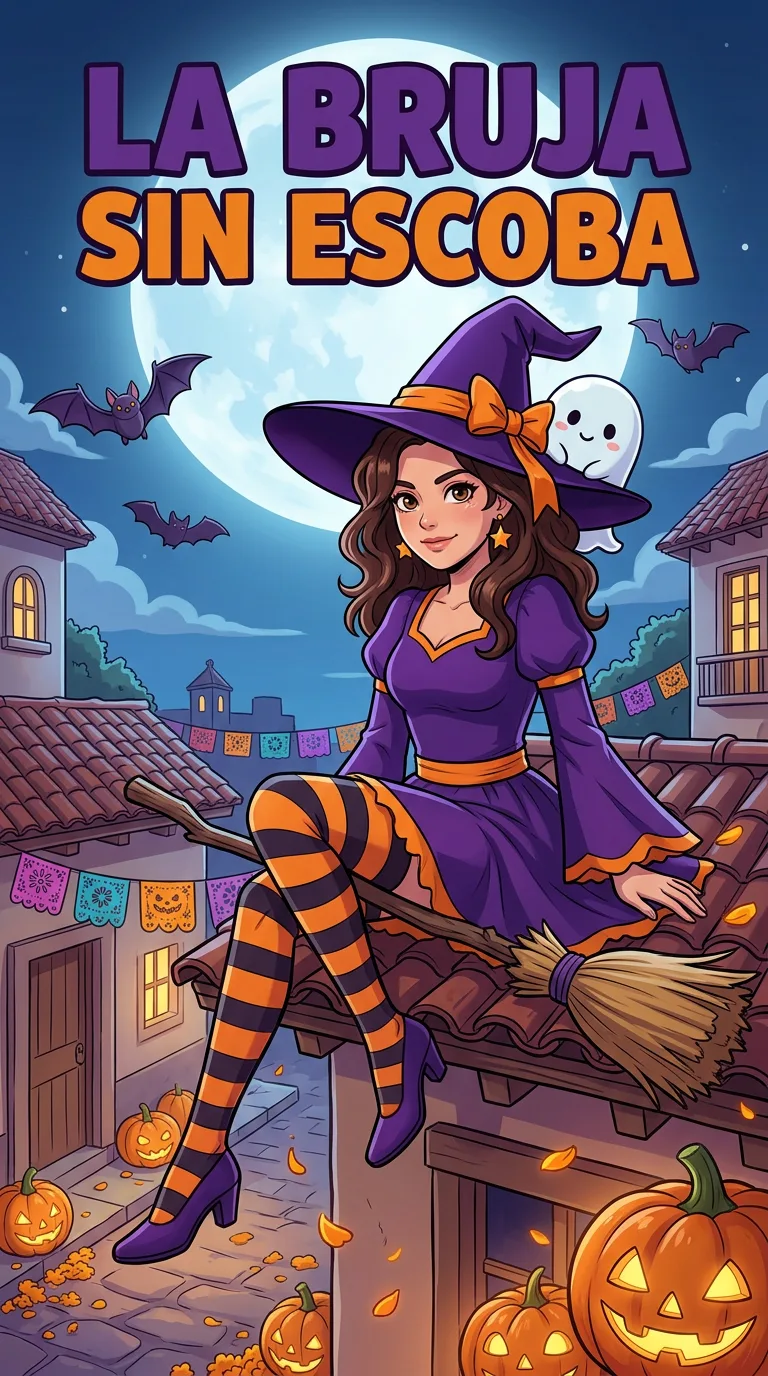 La bruja sin escoba — anime comic cover