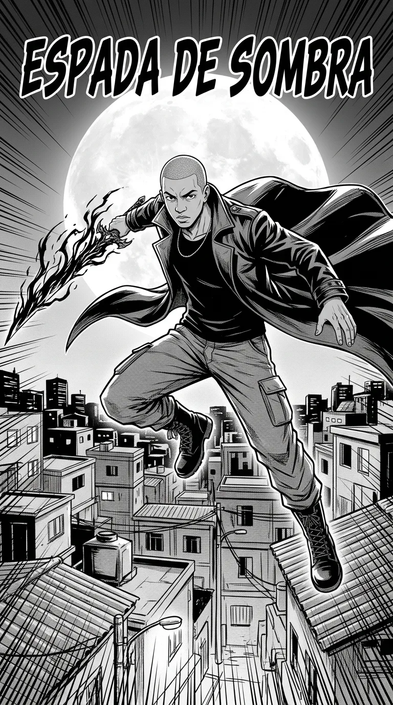 Espada de Sombra — manga comic cover