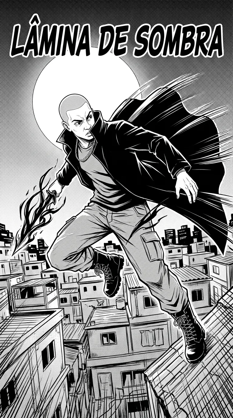 Lâmina de Sombra — manga comic cover