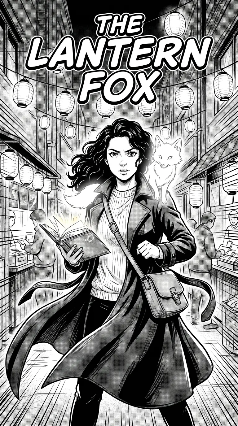 The Lantern Fox — manga comic cover