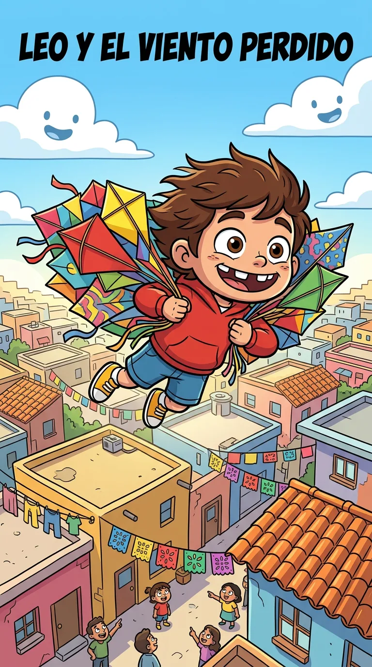El viento perdido — cartoon comic cover